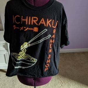 Naruto Ichiraku Ramen Crop top shirt M